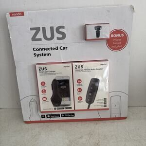 ZUS Connected Car System NIB Bluetooth Nonda Smart Car Charger NEW IN BOX